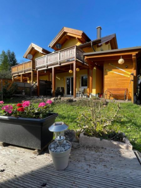 Dreiländerblick met sauna en tafeltennis